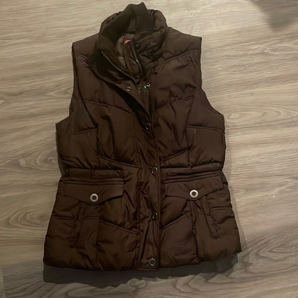 Brown Faded Glory Vest